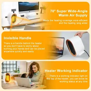 Calentador De Ventilador De 1200w