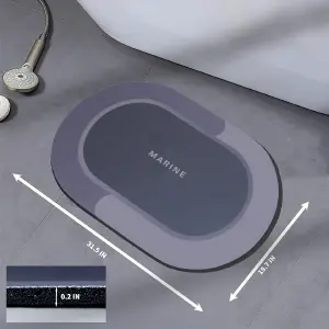 Tapete Super Absorvente Baño