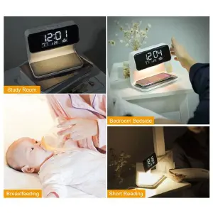 Reloj Despertador De Pantalla Led Con Ca