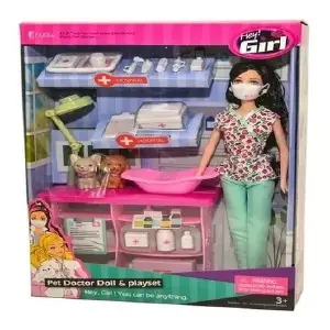 MUÑECA SET DOCTORA