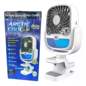 Ventilador Portatil  Recargable 2 en 1