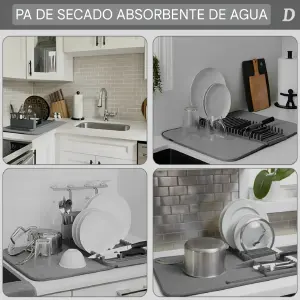 Escurridos Tapete Absorbente Platos