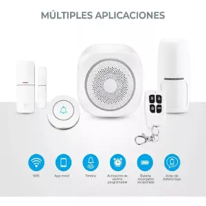 KIT DE ALARMA WIFI SENCILLA