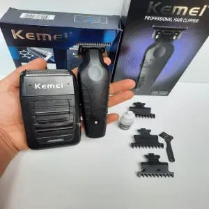 Combo patillera Kmei 229 + Shaver