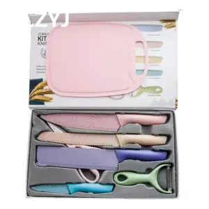 Set Juego De Cuchillos Para Cocina X6