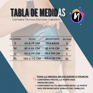 Faja Para Hombre Osmotex / Camiseta Tér