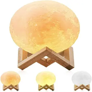 Luna Humificador 13cm mas Base Madera