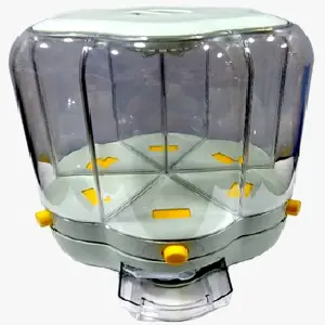 Dispensador de Granos Giratorio: Organiza tu despensa con estilo - Dispensador De Granos Giratorio