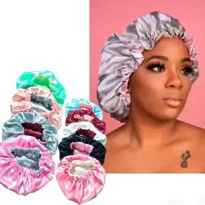 Gorro de Satín *3: Suaveza y Estilo para tu Cabello - Gorro de Satin *3