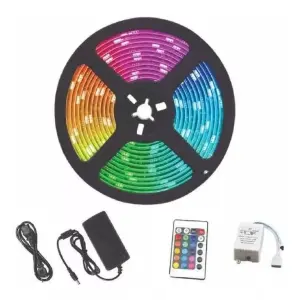 Cinta luz Led Con Control 5 Mtrs