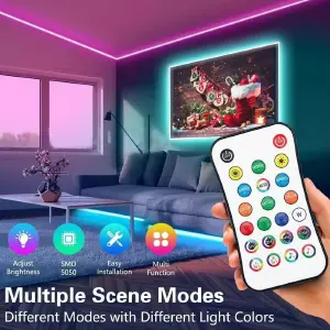 Cinta De Luz Led Rgb 10 Metros Tira Led