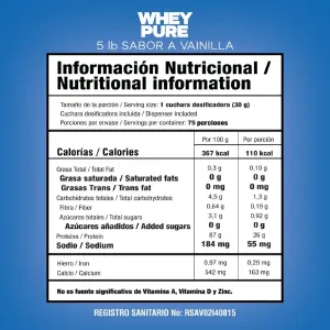 WHEY PURE 5 LBS