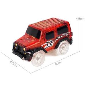 Magic Track Carro Luz Pista 56 Piezas