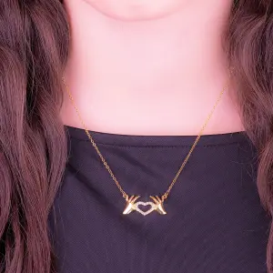 CADENA MANOS CORAZÓN