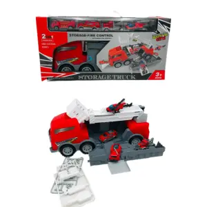 Camión truck con carros de impulso