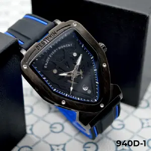 940D-1 RELOJ BESTWIN NEGRO-AZUL DEPORTIV
