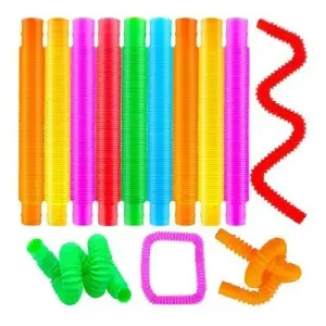 Tubo Pop It Juguete Pitillo Estira