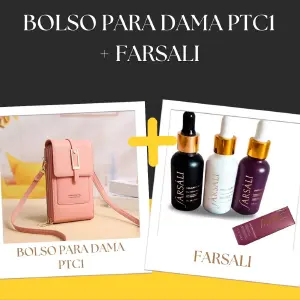 BOLSO PARA DAMA PTC1 + FARSALI BLANCO