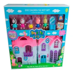 Set Casa Mansión Peppa Pig