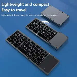 Mini Teclado Portatil Plegable