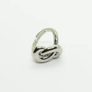 ANILLO PLATEADO CHUNKY INFINITO