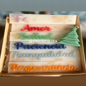 VELAS KIT DESEOS DE NAVIDAD