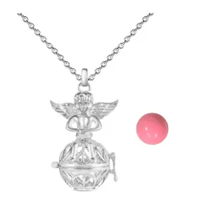 Collar Llamador De Angel Figura Amor