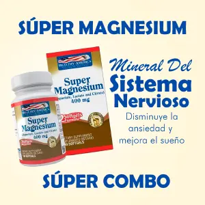 COMBO X4 SÚPER MAGNESIUM