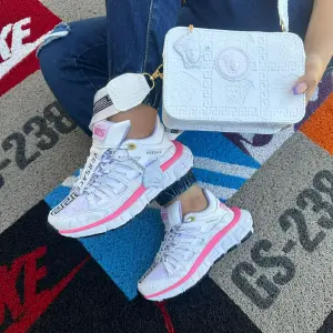 Versace Blanco Rosa Forro Lila