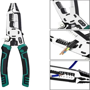 ALICATE PELACABLES MULTIUSOS: La Herramienta Esencial para Cualquier Electricista - ALICATE PELACABLES MULTIUSOS
