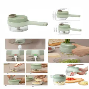 PICADOR RECARGABLE VERDURAS 4 EN 1