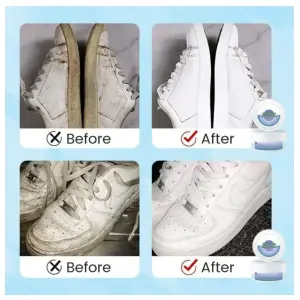 Crema Limpiadora De Zapatos Blanqueador