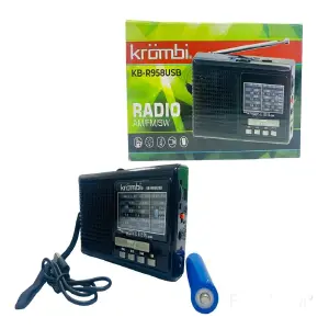 RADIO CON USB Y BT KROMBI KB-R958USB