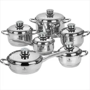 Baterías De Cocina  Ollas 12 Piezas Ace