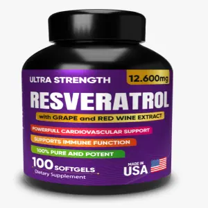 Resveratrol x100 softgels