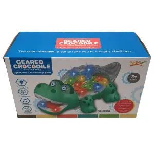 Robot Cocodrilo Juguete Luces Sonido
