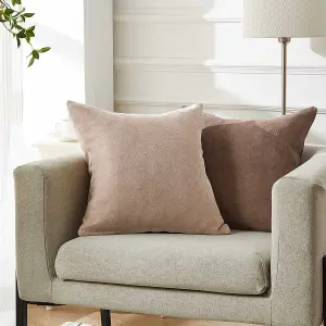 Cojin Decorativo  En Tela Beige