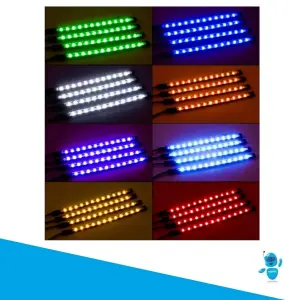 Luces Internas Led Rgb, Para Auto
