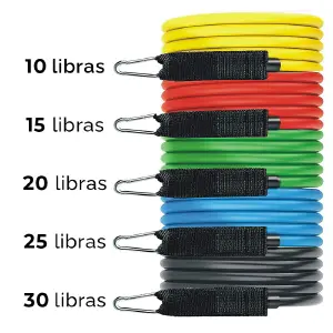 Set Bandas Teratube x 5 con agarraderas