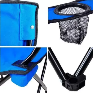 Silla Plegable Con Portavasos Camping