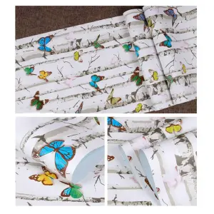 Papel Adhesivo Para Pared Vinilo Tapiz