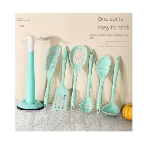 Juego utensilios de cocina silicona 7pc