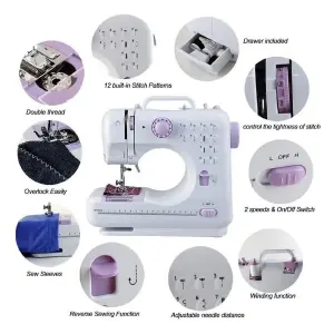 MAQUINA COSER MULTIFUNCIONAL INALAMBRICA