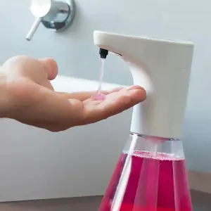 DISPENSADOR JABON CON SENSOR AUTOMATICO