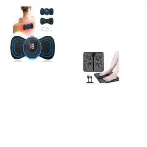 Gym mariposa + Tapete eléctric masajeado