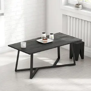 Mesa Aux. Decorativa Nórdica Blanca