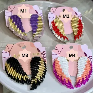 NUEVOS ARETES ALAS MIYUKI