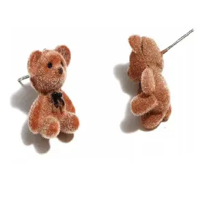 Aretes Pendientes Oso De Peluche Kawaii