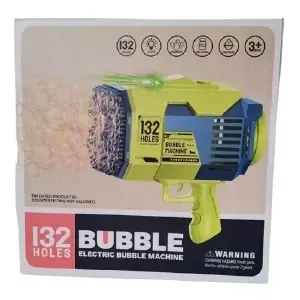 PISTOLA DE BURBUJAS DE JABÓN 132 HOLES