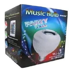 BOMBILLO LÁMPARA LED FOCO MUSICAL: Ilumina y disfruta! - BOMBILLO LAMPARA LED FOCO MUSICAL